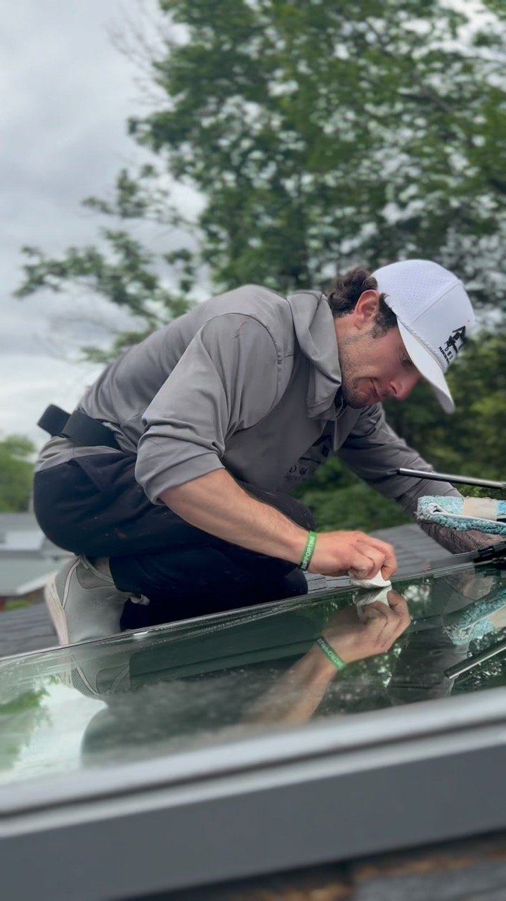 Exterior surface cleaned in North Jersey